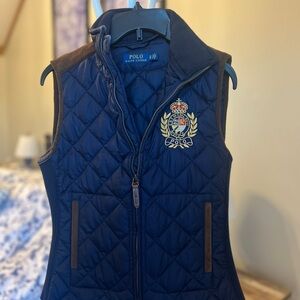 Polo Ralph Lauren Navy Quilted Vest